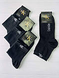 Оптом шкарпетки чоловічі середні спортивні calvin klein кельвин кляйн 40-44р., фото 2