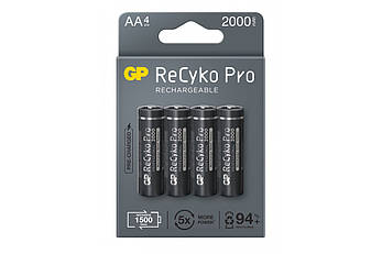 Акумуляторна батарейка GP ReCyko+ Pro Professional 2100AAHCBN-U4, 1.2V, фото 2