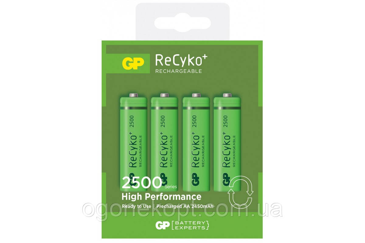 Акумуляторна батарейка GP ReCyko+ 2500AAHCE-U4, 1.2V