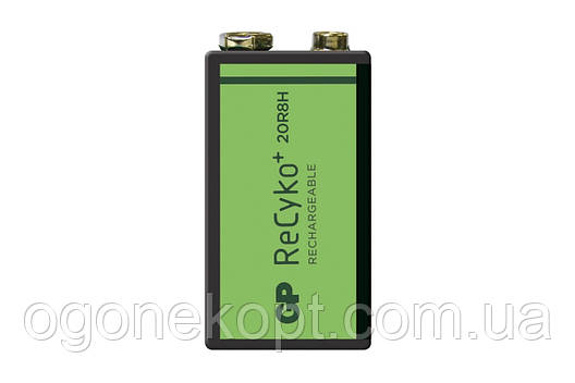 Акумуляторна батарейка GP ReCyko+ 200R8HBE-U1, 8.4V, фото 3