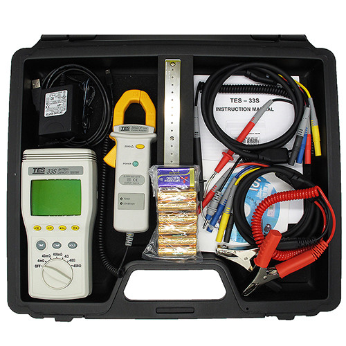 Тестер ємності акумуляторів TES-33S, фото 1