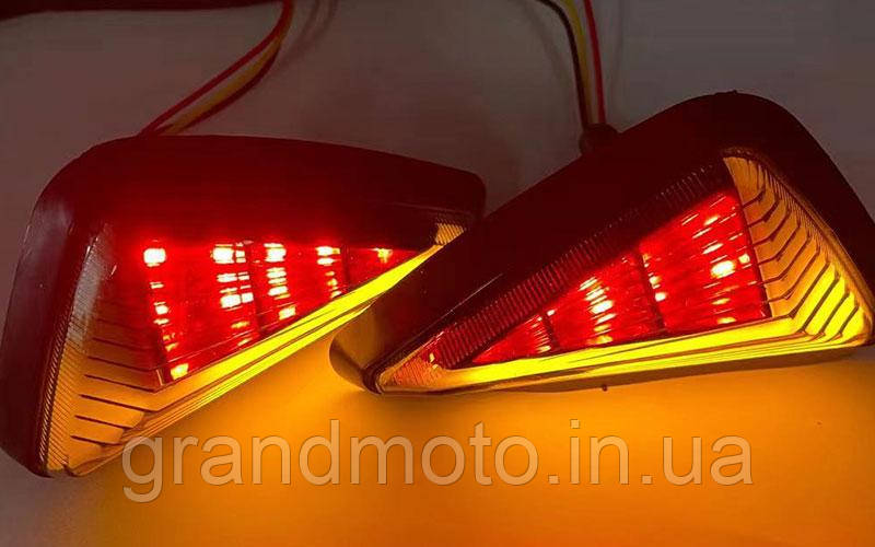 Покажчики поворотів для мотоцикла мотоповоротники Led Sport Mod2