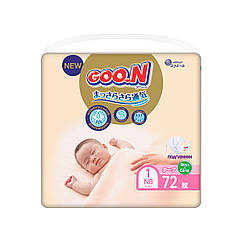 Підгузки Goo.N Premium Soft для новонароджених (SS, до 5 кг, 72 шт) 863222