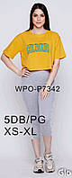 Футболка-топ жіноча оптом, Glo-story, XS,S,M,L,XL pp,  № WPO-P7342, фото 3