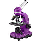 Мікроскоп Bresser Biolux SEL 40x-1600x Purple із адаптером для смартфона (8855600TJ5000), фото 3
