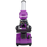 Мікроскоп Bresser Biolux SEL 40x-1600x Purple із адаптером для смартфона (8855600TJ5000), фото 4