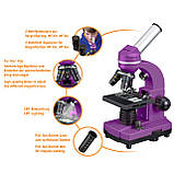 Мікроскоп Bresser Biolux SEL 40x-1600x Purple із адаптером для смартфона (8855600TJ5000), фото 10