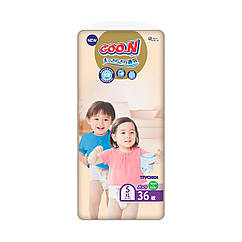 Трусики-підгузки Goo.N Premium Soft для дітей (XL, 12-17 кг, 36 шт) 863229