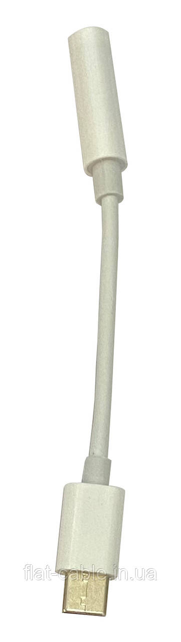 Перехідник Type-C / Aux 3.5 for Xiaomi / Huawei / LeTV Білий