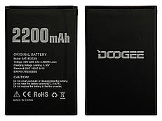 Батарея (акумулятор) BAT18532200 для Doogee X53 (3.8V 2200mAh) AAA