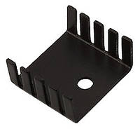 Радиатор алюминиевый 22x19x10,5mm TO-220 aluminum heat sink