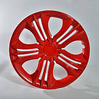 Колпак для автомобильных дисков Citroen (Ситроен) R13 Красный.