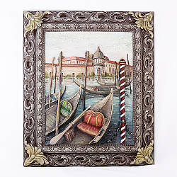 Малюнок панно Венеція. Причал   КР 907 цветная
