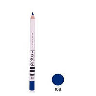 КАРАНДАШ ДЛЯ ГЛАЗ PRETTY FLOR MAR STYLER PENCIL № 108 INDIGO СИНИЙ