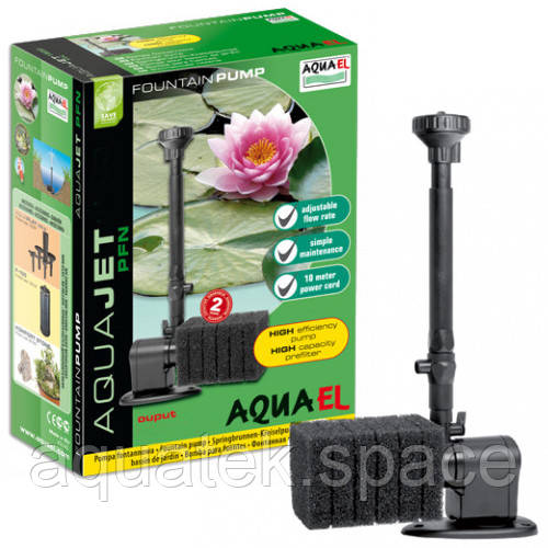 Помпа для фонтана Aquael Aqua Jet PFN 1500, 1500 л/ч, высота подъема 1,6 м - фото 1 - id-p255619307