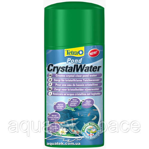 Tetra Pond CrystalWater 1000 мл — швидко очищає каламутну ставкову воду