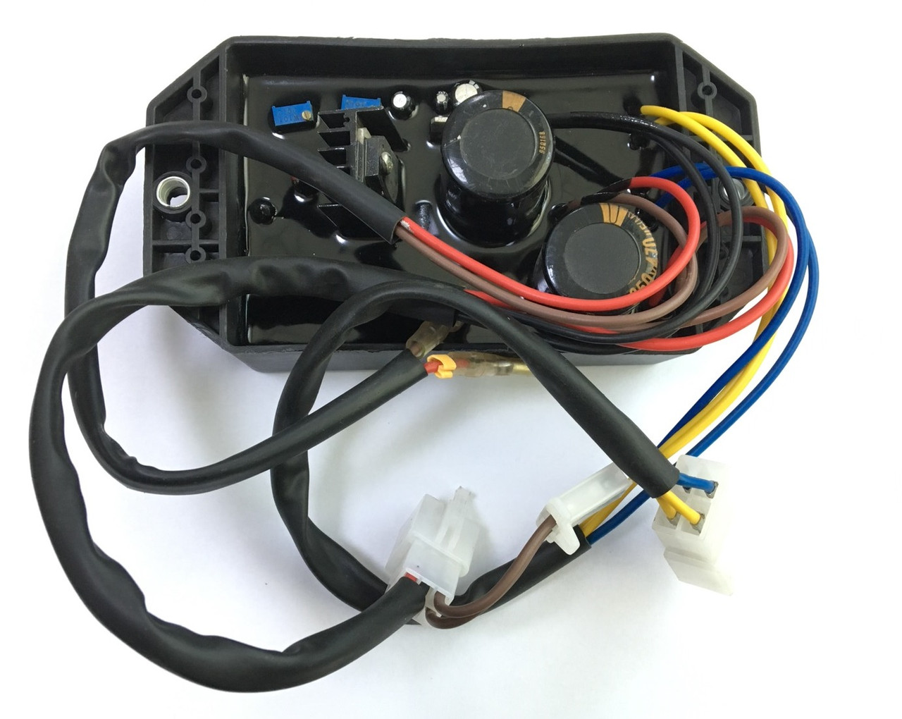 AVR регулятор напруги бензинового генератора 5-8 квт 250 V 470 mkf (186F) 10 дротів