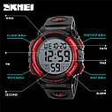 Наручний спортивний годинник Skmei 1258 Червоний, фото 8