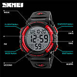 Наручний спортивний годинник Skmei 1258 Червоний, фото 9
