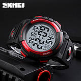 Наручний спортивний годинник Skmei 1258 Червоний, фото 10