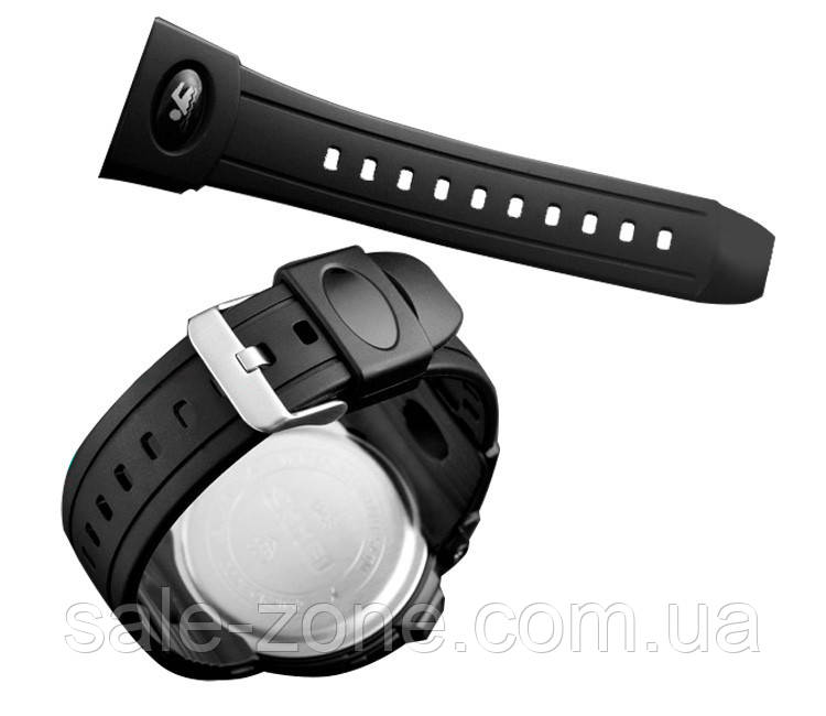 Мужские наручные спортивные часы Skmei 1258 Черный - фото 5 - id-p1591362514