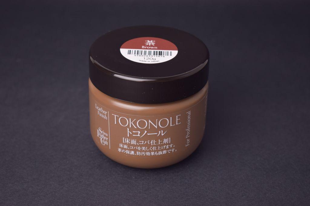 Seiwa TOKONOLE (120 г) коричневий - засіб для полірування урізу шкіри ...