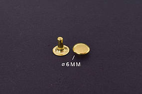 Хольнітен 6*6*6, колір: золото, упаковка 100 шт