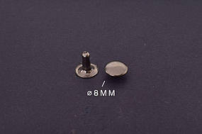 Хольнітен 8*8*8, колір: чорний нікель, упаковка 100 шт