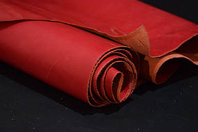 Шкіра Лак, колір: червоний, 1-1.2 мм
