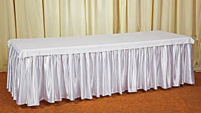 Фуршетна спідниця, Біла 4 метри.