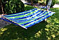 Тканевый гамак Mexico с деревянной перекладиной 200×80 см, гамак с планкой в чехле, фото 2