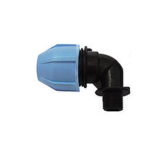 Колено ПНД Vsplast 25*1  ** Н 4003