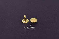 Хольнитен односторонний Чешский 11.7, цвет: золото, упаковка 100 шт