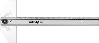 Косинець регульований 40 см з транспортиром Vorel 18355 (Польща)