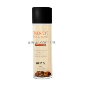 Масажна олія Exsens Tiger Eye Macadamia (захист із тигровим оком) 100 мл