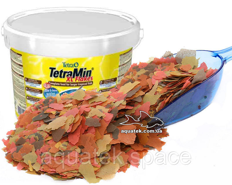 TetraMin XL тетрамін основний корм на вагу великі пластівці 500 мл (100 грам)