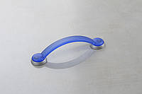Мебельная ручка Poliplast РП-18/128 прозрачный синий KS0300CQ1 VV902