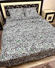 Комплект постільної білизни | Долари | Півтораспальний розмір, фото 4