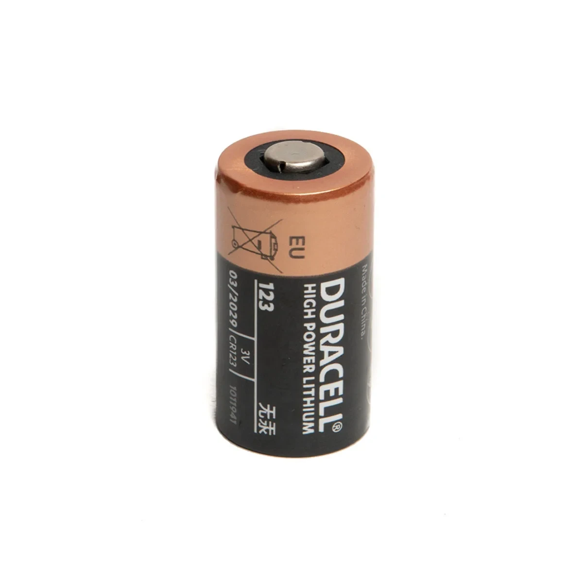 Батарейка Duracell Lithium CR123 3V ОРИГИНАЛ (нові, без паковання)