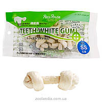 Petz КІСТКА ДЛЯ ЧИЩЕННЯ ЗУБІВ (Teeth White Gum) жувальні ласощі для собак, SS, 5одХ88г