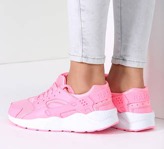 Жіночі літні кросівки сітка літо текстильні молодіжні стильні легкі міцні для фітнесу рожеві 38 розмір аналог Nike Air Huarache