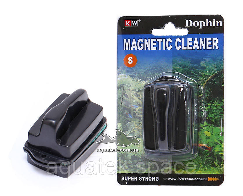 Dophin Magnetic Cleaner S - магнитный очиститель для аквариумных стекол - фото 1 - id-p255621567