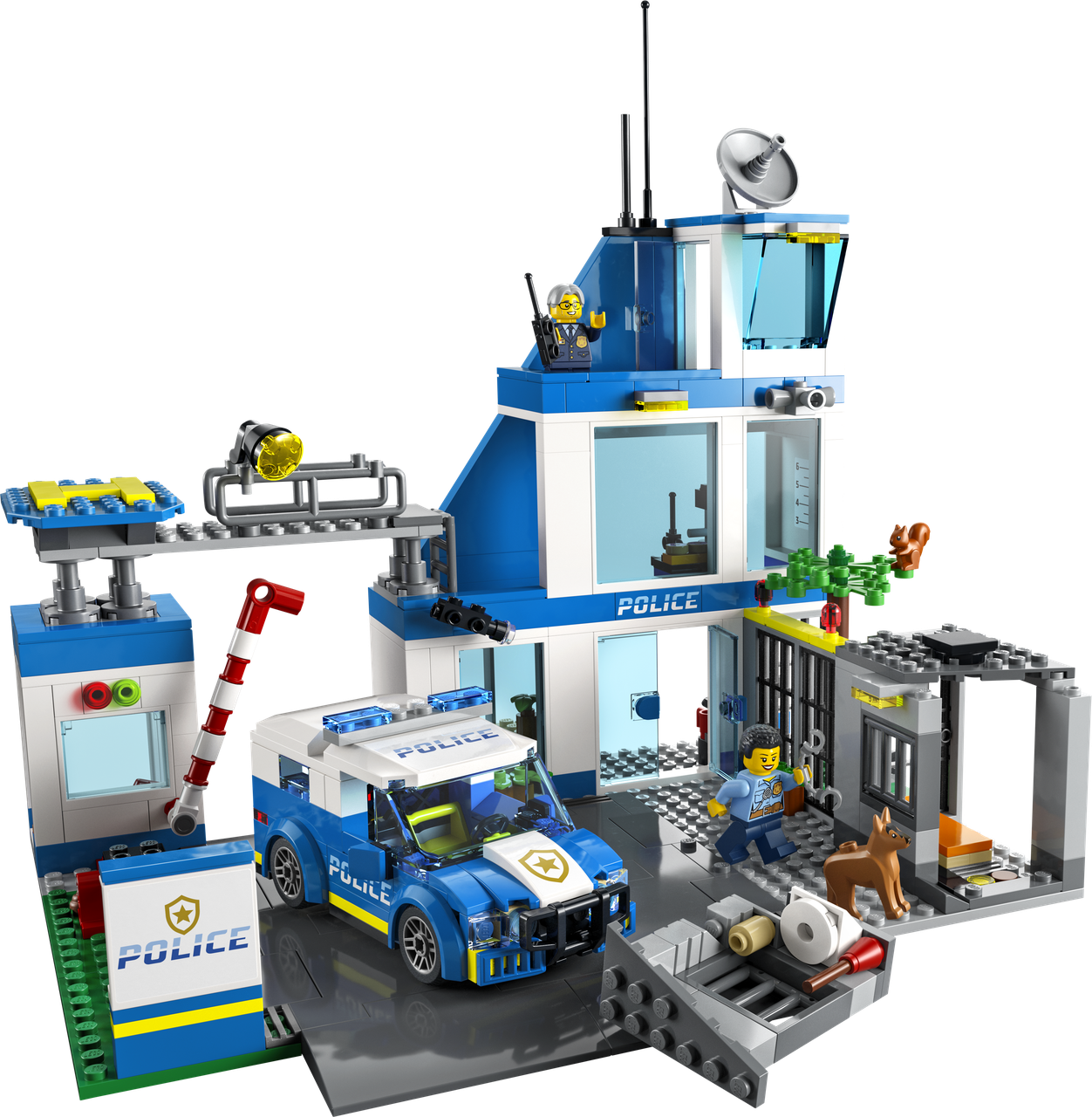 ЛЕГО СИТИ LEGO Сіty Полицейский участок [-60316-] (668 деталей ...