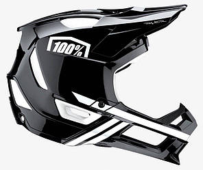 Шолом Ride 100% TRAJECTA Helmet (Black/White), L (80021-011-12)