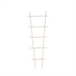 Драбинка опора для квітів біла 50см PP7501-5