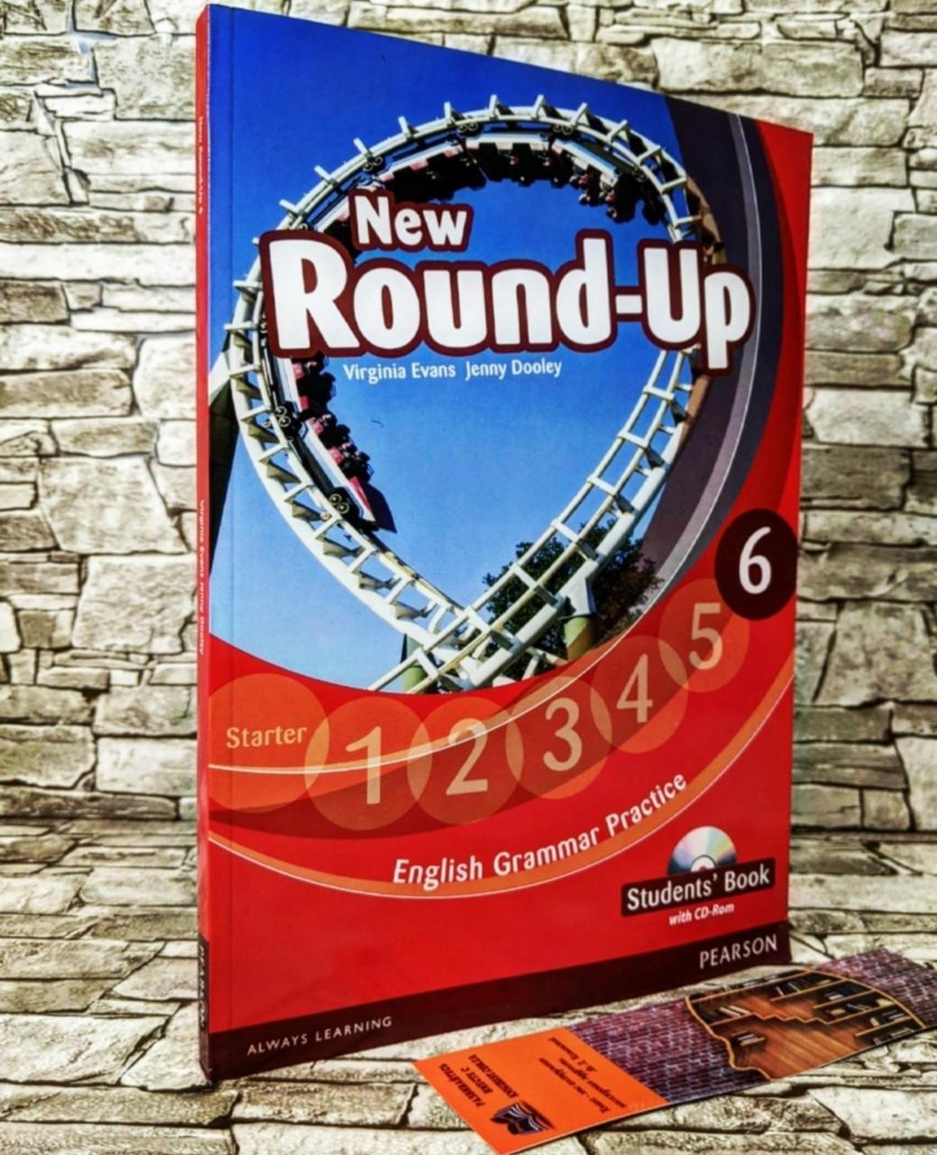 Книга New Round-Up: student's Book: Level 6 Граматика англійської мови 6 Pearson Вірджинія Еванс