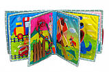 Текстильная развивающая книга для малышей Bambini "Котенок" 403648, фото 2