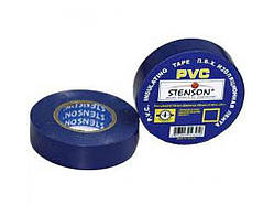 Ізоляція ПВХ 19мм*50м (синя) ТМ STENSON