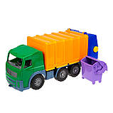 Іграшкова машина Сміттєвоз 0565 з контейнером, фото 2
