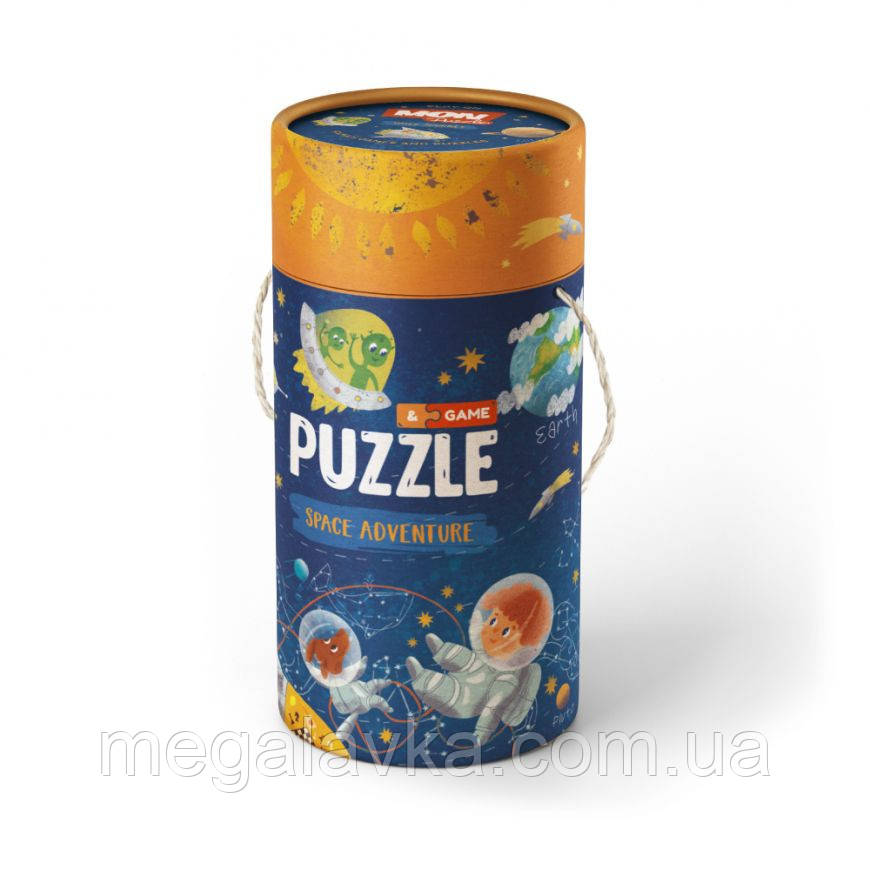 Дитячий пазл/гра Mon Puzzle "Космічна пригода" 200112, 40 елементів - MegaLavka